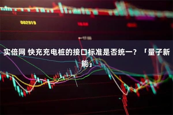实倍网 快充充电桩的接口标准是否统一？「量子新能」