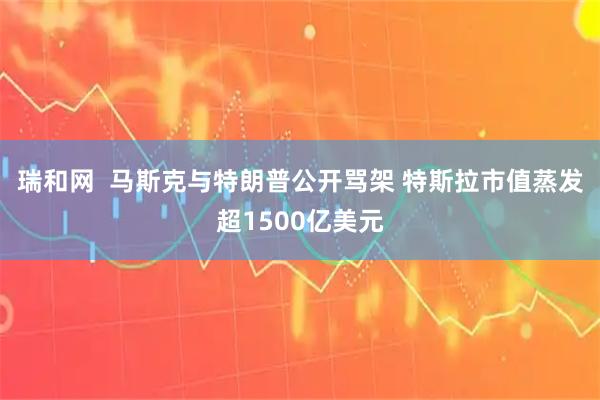 瑞和网  马斯克与特朗普公开骂架 特斯拉市值蒸发超1500亿美元